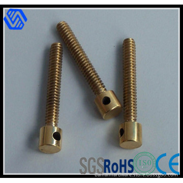 Brass Ejector Pin with Cylindrical Head